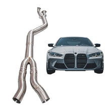 Load image into Gallery viewer, For BMW G83 M4 &amp; G80 M3 Midpipe Exhaust System Resonated Version with Equal Length Design Fit 2021-2025 Models Includes 