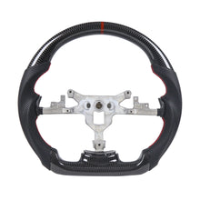 Load image into Gallery viewer, For Chevrolet Corvette C6 2007 to 2013 Real Carbon Fiber Steering Wheel Perforated Leather Grip