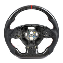 Load image into Gallery viewer, For Chevrolet Corvette C7 2014-2018 Carbon Fiber D-shaped Flat-bottom Steering Wheel Perforated Leather Grip