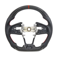 Load image into Gallery viewer, For Honda Civic 2016-2021 Type R North American Spec Carbon Fiber Nappa Prefoed Leather Car Racing Steering Wheel Compat