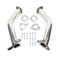 Load image into Gallery viewer, For Infiniti Q50 Q60 Nissan RZ34 VR30DTT 3.0T Lower Downpipes Upgrade Race Downpipes 3 Inch Test Pipe Exhaust