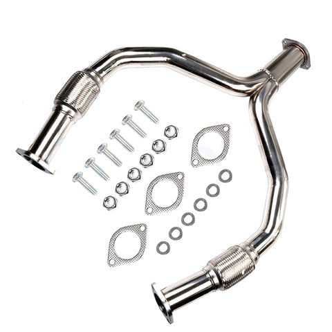 EM-009 2008-2016 Nissan 370Z G37 VQ37 Racing X/Y Pipe Downpipe
