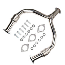 Load image into Gallery viewer, EM-009 2008-2016 Nissan 370Z G37 VQ37 Racing X/Y Pipe Downpipe