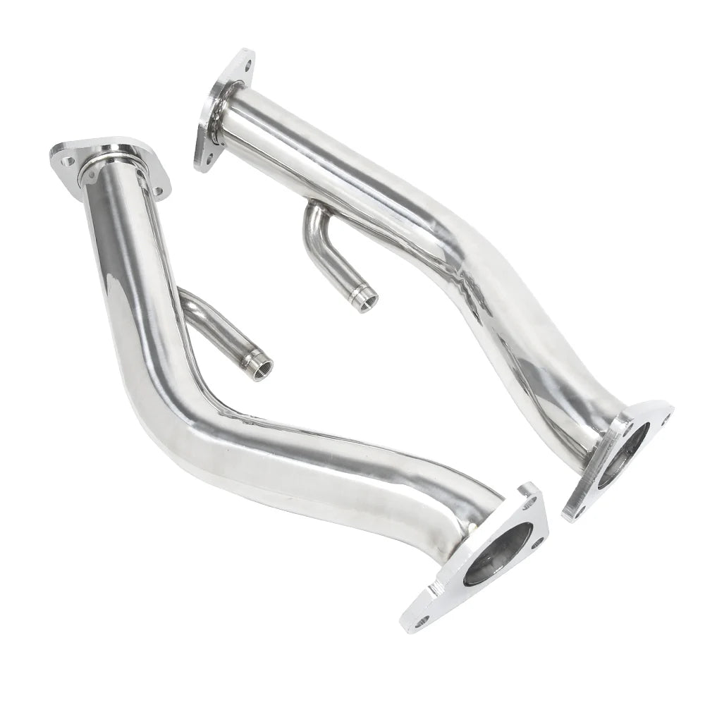 For Nissan 370Z Infiniti G37 Q50 Q60 Racing Car 2.5" Exhaust Downpipe Test Pipe All Flow