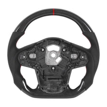 Load image into Gallery viewer, For Toyota GR Supra 2019-2022 Real Carbon Fiber Steering Wheel Nappa Prefoed Leather Car Racing Steering Wheel Compatibl