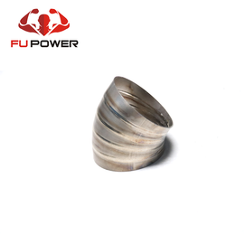 FUP-009 Universal 3.5in Titanium Pie Cuts 1.0D Tight Radius Exhaust Tubing