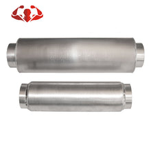 Load image into Gallery viewer, FUP-005 Universal 3.0in 304 Stainless Steel Performance Muffler 5in Body
