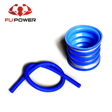 Load image into Gallery viewer, FUP-010 Universal Heat Resistant Corrugated Silicone Exhaust Hose Tube