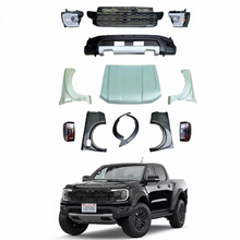 Load image into Gallery viewer, GZDL4WD 4x4 Car Exterior Conversion Accessories Body Kits for Ranger T6 T7 T8 Upgrade to T9 Raptor Steel Rear Quarter Pa