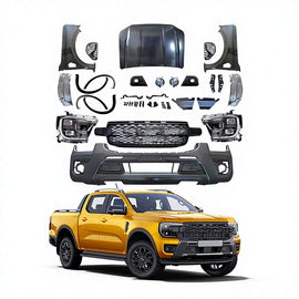 GZDL4WD Front Bumper Facelift Body Kits for Ranger T6 T7 T8 Upgrade to Ranger Wildtrak Raptor 2022 T9