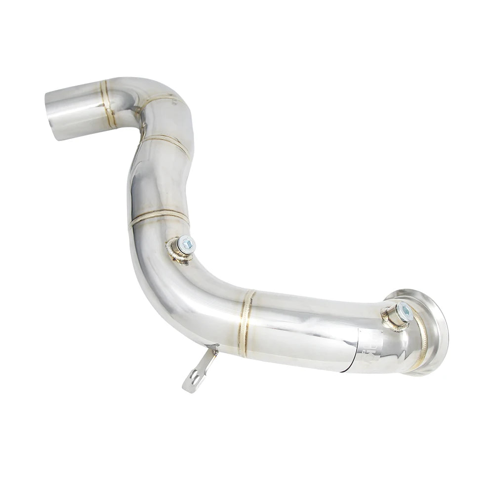 Mercedes-AMG C63 / C63 S W205 2015+ M177 4.0TT 3 inch Mirror Polished Stainless Competition Downpipes