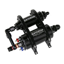 Load image into Gallery viewer, Universal 300 LPH 75 PSI External Fuel Pump Kit with Bracket and AN8 Filter