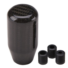 Load image into Gallery viewer, Universal Automatic Gear Shift Knob - Real Carbon Fibre and Aluminium