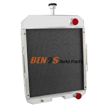 Load image into Gallery viewer, 4 Row Aluminum Radiator for International Harvester 686 706 756 2706