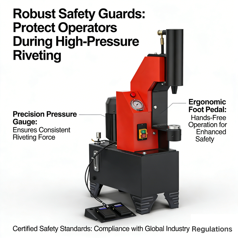 Electric Brake Lining Riveting Machine Precise Control Consistent Riveting for Automotive Aftermarket Customizable