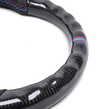 Load image into Gallery viewer, BMW F20 F22 F30 F32 F33 F36 F25 / M3 Carbon Fibre and Nappa Perforated Leather Sport Steering Wheel