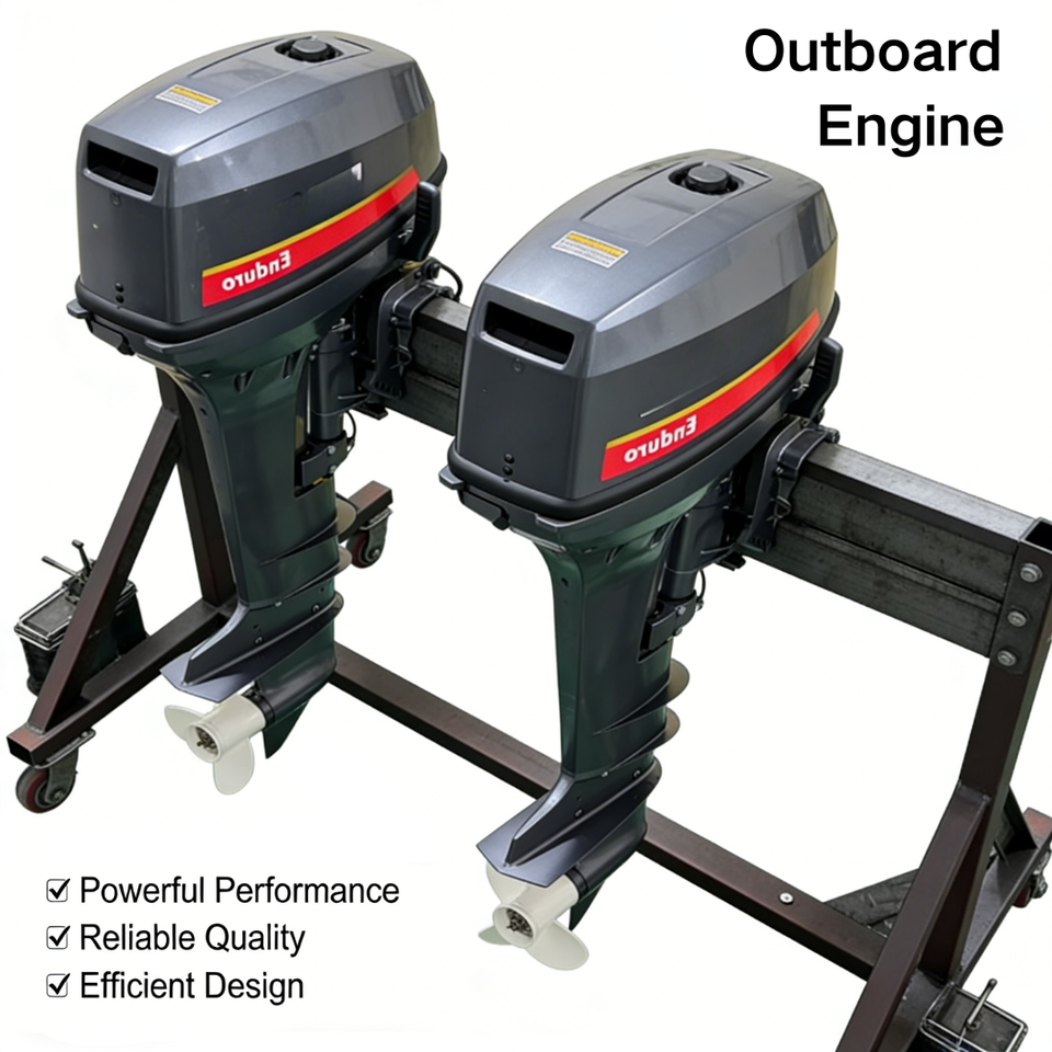 High-Performance 15HP Outboard Engine | Ideal for Leisure Yachts, Fishing Boats & Water Sports