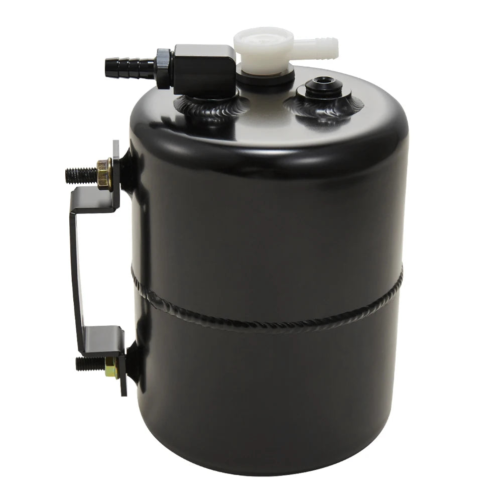Aluminium Brake Vacuum Reservoir Tank 2 Litre with 3/8 Inch Barbs - Holden Ford Chev Brake Booster Canister