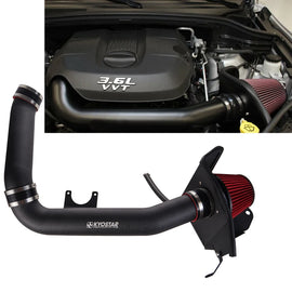 Dodge Durango / Jeep Grand Cherokee 2011-2015 3.6L V6 3.5 inch Aluminium Cold Air Intake with Heat Shield