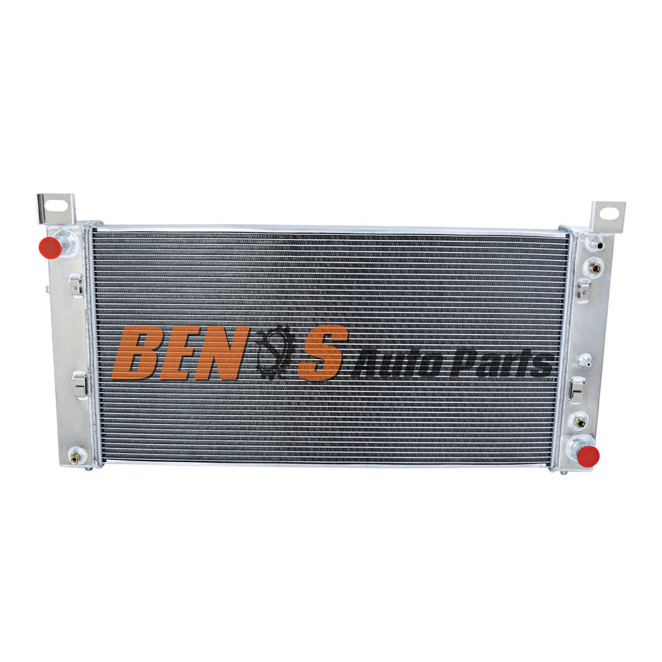Radiator Shroud+Fan for Chevy Silverado 1500 2500 GMC Yukon Hummer H2 5.3L 99-13