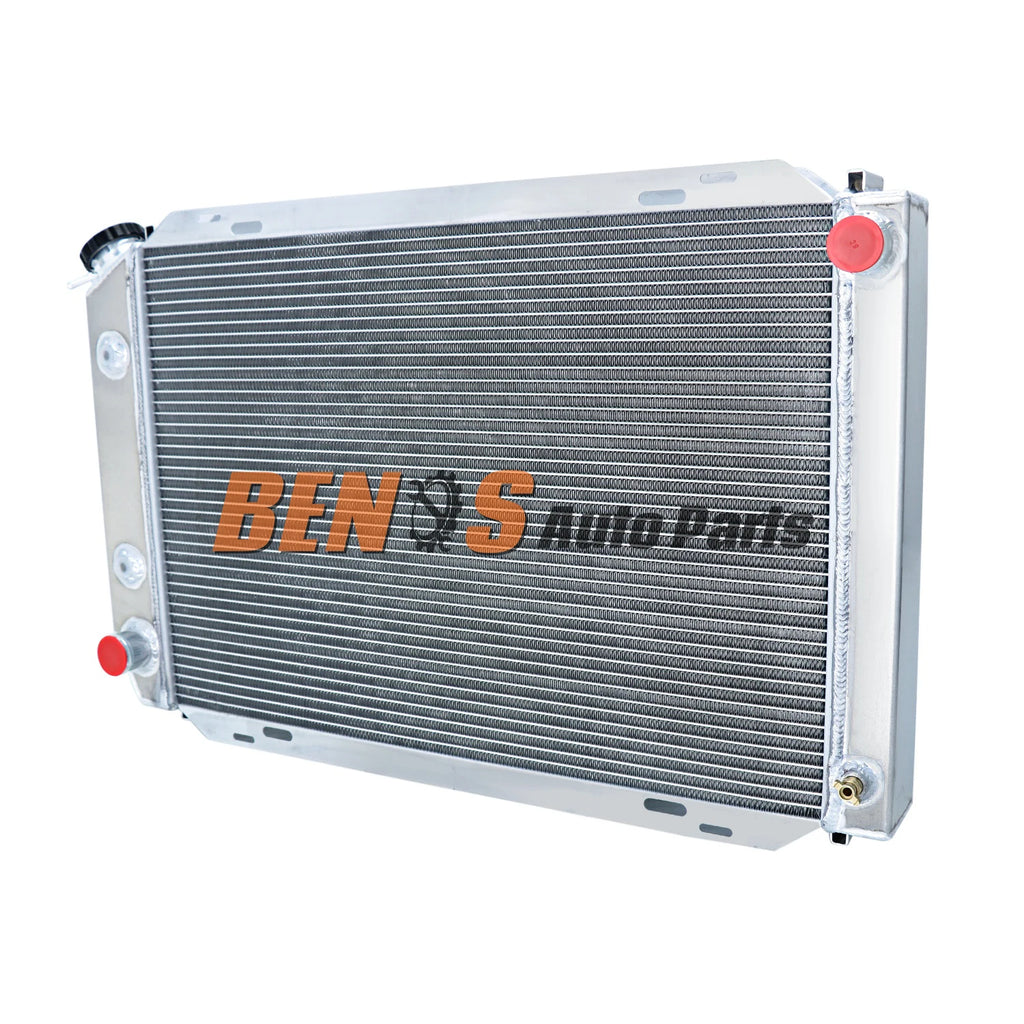 4 Row Aluminum Car Radiator for Ford Mustang Foxbody 5.0L 2.3L at 1979-1993