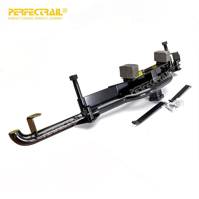 PERFECTRAIL 4x4 Offroad Auto Parts Rear Tow Bar Step Bumper for Land Rover Defender 90 110 200TDI 300TDI 1983-2016