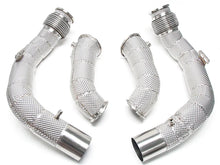 Load image into Gallery viewer, Racing Exhaust Downpipe Test Pipe for BMW F90 M5 and F92 M8 2019+ - 304 Stainless Steel with Insulation