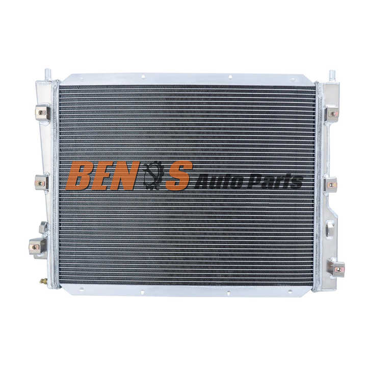 4 Row Aluminum Radiator Shroud Fan Relay for Ford Mustang 4.6L 5.0L MT 2005-2014