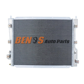 4 Row Aluminum Radiator Shroud Fan Relay for Ford Mustang 4.6L 5.0L MT 2005-2014