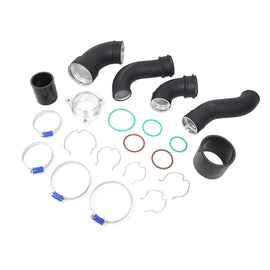 BMW M3 G80 / M4 G82 / M2 G87 S58 Black Aluminium Intercooler Charge Pipe Kit