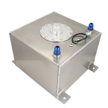 Load image into Gallery viewer, Universal 20 Litre / 5 Gallon Aluminium Fuel Cell Tank with Sender Cap and Foam