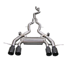 Load image into Gallery viewer, BMW M2 G87 2023+ S58 3.0L Twin-Turbo T304 Stainless 89mm 4-Tip Valved Catback Exhaust with Brackets