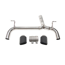 Load image into Gallery viewer, BMW 335i F30 / 435i F32 2012-2016 N55 3.0T Stainless Axle-Back Muffler Delete Exhaust with Carbon Fibre Tips