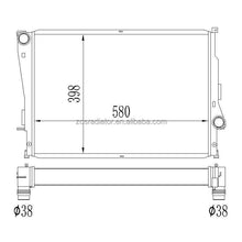 Load image into Gallery viewer, Aluminum Radiator For BMW M3 3.2L L6 3246cc -ci 2001-2006