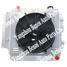 Load image into Gallery viewer, 4 Row Aluminum Radiator for 1966-1979 Ford Bronco F150 F250 F350 Pickup L6 V8