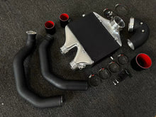 Load image into Gallery viewer, BMW 2015-2020 M2 F80 M3 F82 F83 M4 S55 Top Mount Intercooler Kit with Charge Pipes - Aluminium