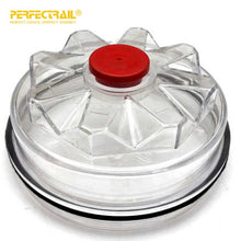 Load image into Gallery viewer, PERFECTRAIL 340-4975 Wholesale Heavy Duty Truck Parts Screw-On Clear Wheel Hub Center Cap for American Truck Trailer