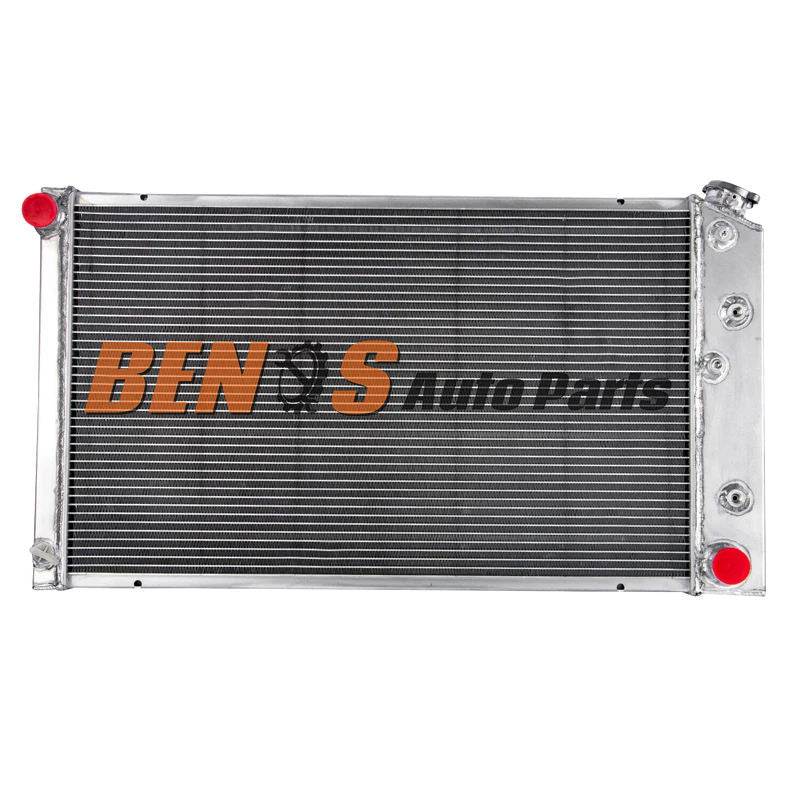 Hot Sales 3 Row Aluminum Radiator CC161 for 1968-1973 Chevelle 1971-1990 El Camino 5.0L V8