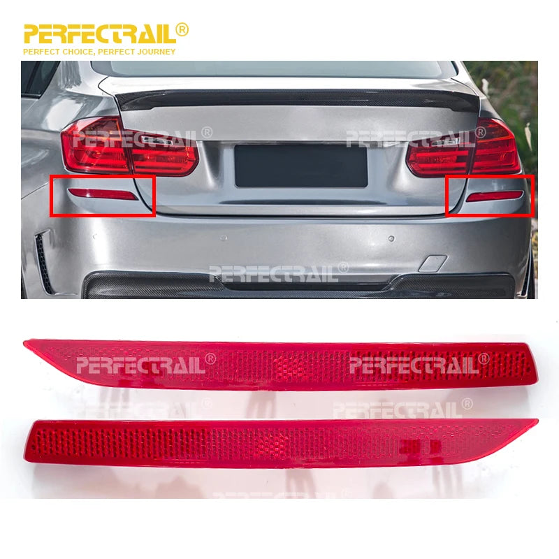 PERFECTRAIL 63147400209 63147400210 Factory Auto Parts Left Right Rear Bumper Reflector Light for BMW 3 Series F30 F35 2014-2019