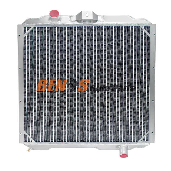 BENOS Autoparts Aluminum 4 Row Radiator for AM General for Hummer/ 2002-2004 Hummer H1 6.5L V8 New 1992-2001