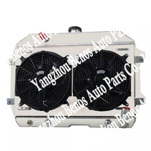 Load image into Gallery viewer, 4 Row Radiator+Shroud 3x9"Fans+Thermostat for 1991-2001 Jeep Cherokee XJ 4.0L