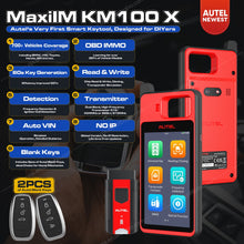 Load image into Gallery viewer, Autel MaxiIM KM100 X E Key Programing OBD2 Scanner Code Reader Automotive Key Programmer Car Diagnostic Tools Altar KM100X