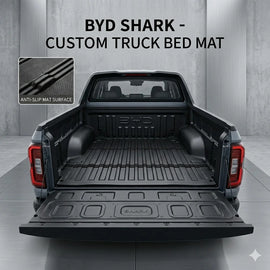 BYD Shark 6 2026 TPE Rear Trunk Mat (5 mm, 1:1 fit)