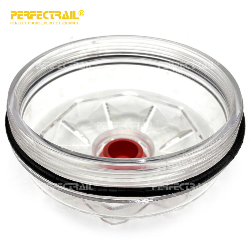 PERFECTRAIL 340-4975 Wholesale Heavy Duty Truck Parts Screw-On Clear Wheel Hub Center Cap for American Truck Trailer