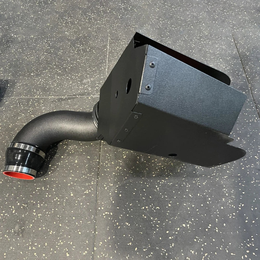 VW Golf GTI Mk8 EA888 Evo4 2.0T 3 inch Aluminium Cold Air Intake System - Black Wrinkle Finish