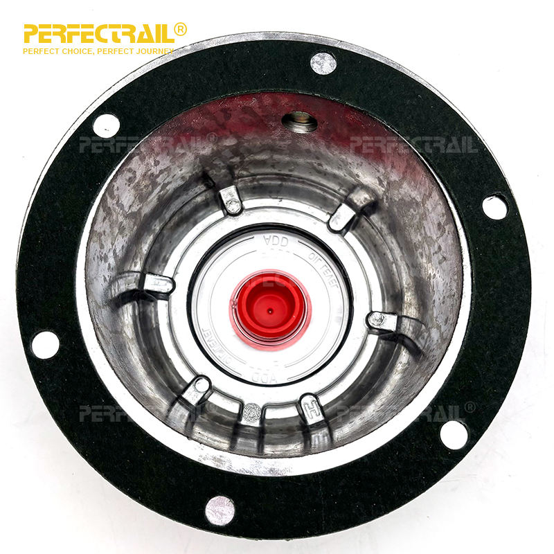 PERFECTRAIL 343-4195 Trailer Parts 6 Hole Aluminum Wheel Hub Center Cap for Freightliner for Volvo for Kenworth