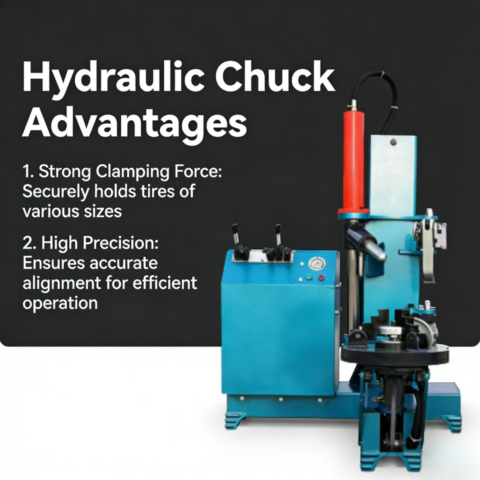 Automatic Vertical Tire Mounting Tool, Reliable Quality, High Precision, Perfect for Garage & Maintenance Center Use.