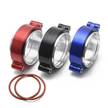 Load image into Gallery viewer, Universal Aluminium V-Band Flange Clamp Kit - 2 to 4 inch, Red / Blue / Black