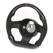Load image into Gallery viewer, Audi R8 2010-2015 / TT / SQ5 2013-2017 Carbon Fibre Perforated Leather Flat-Bottom Steering Wheel