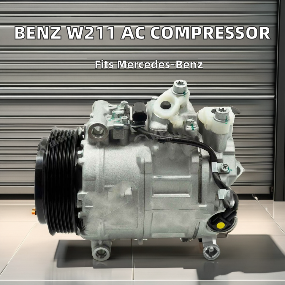 Mercedes-Benz W211 S211 E280 E320 A/C Compressor Replacement 12V